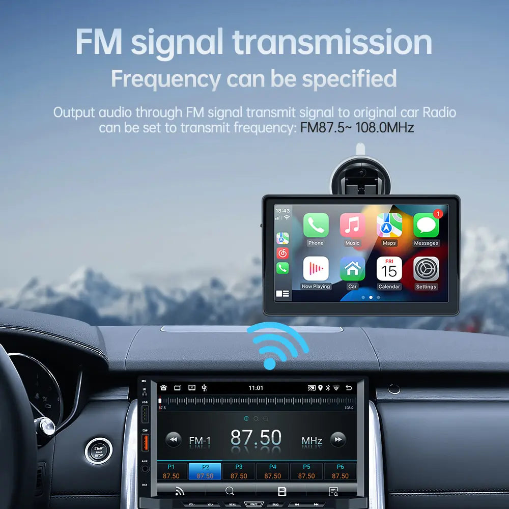 Carplay Auto de 7 Pulgadas Universal android iphone